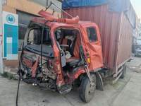 福田牌厢式运输车