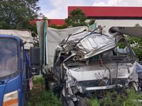 福田牌厢式运输车