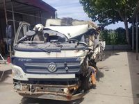 福田牌厢式运输车